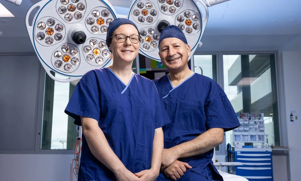 Drs Ali Zarrouk and Rachel Kirby